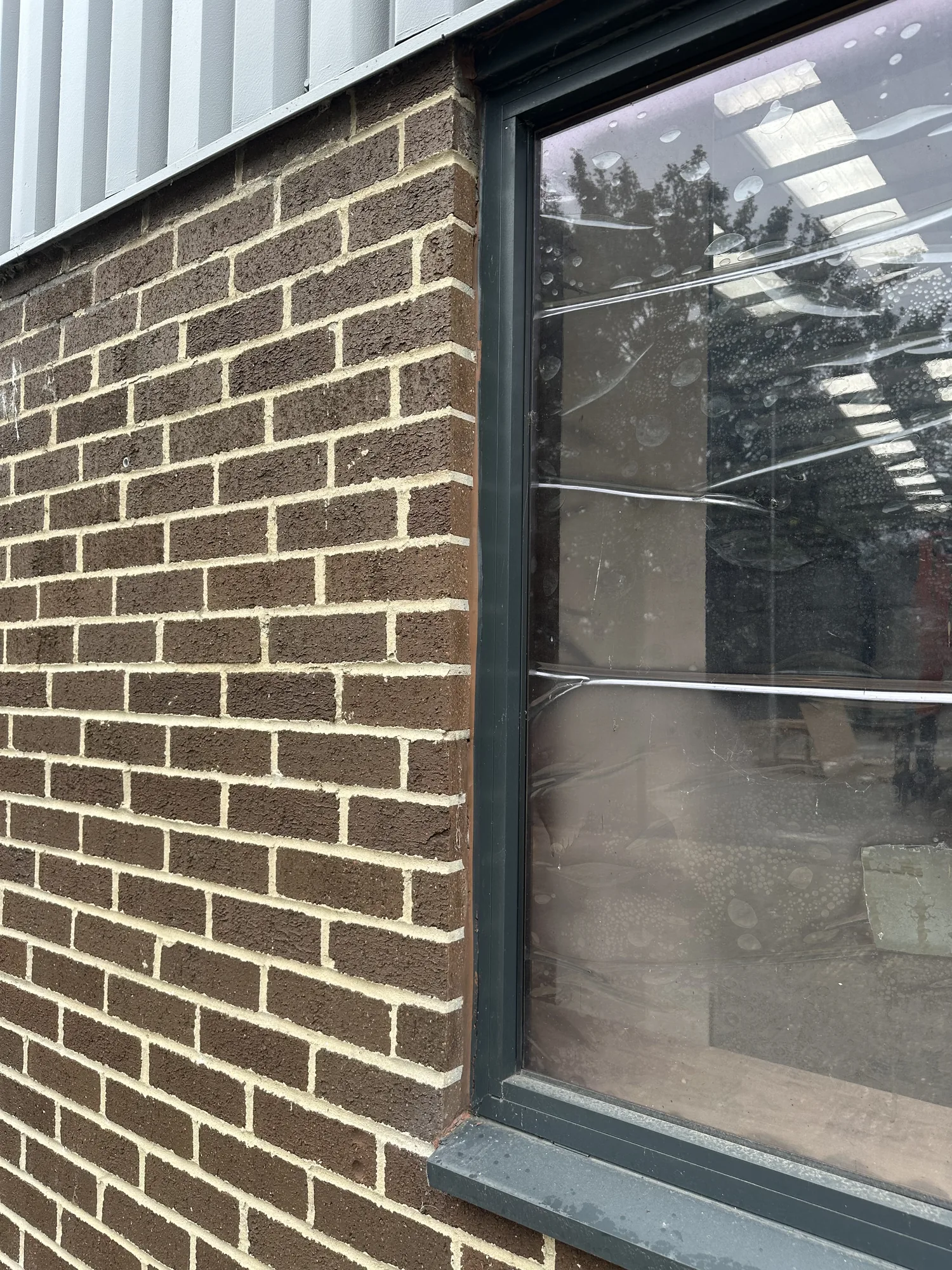 External window perimeter sealed by Bristol Sealants